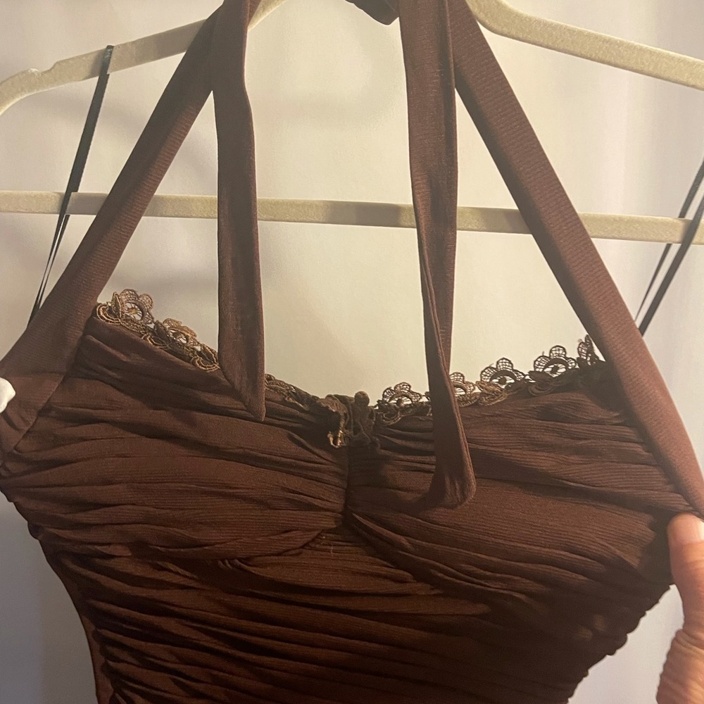 Brown Vintage Dress
